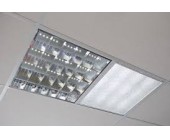 Монтаж светильника в подвесной потолок